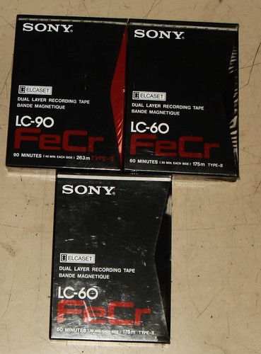 Elcaset sigillate sony - sigillate,
