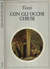 Con gli occhi chiusi. 