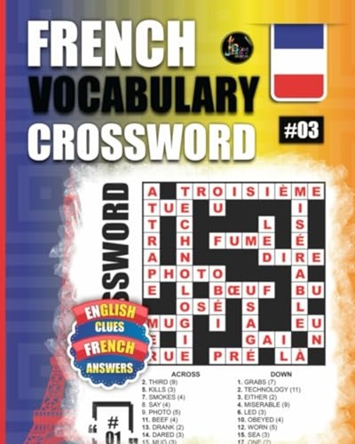 French vocabulary crossword - vocabulary,