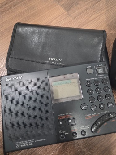 Sony icf sw7600 mw lw - fm, am