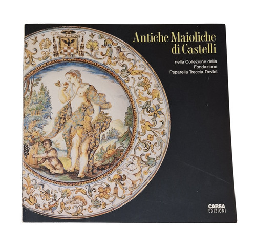 Libro antiche maioliche - libro,