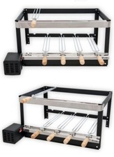 Spiedini per barbecue brasiliano alto girarrosto 5 spiedini