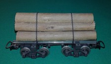 Rivarossi 2349 - Carro Log Buggie a carrelli USA con tronchi - cnfz. assente