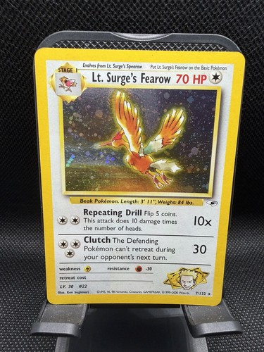 Pokémon tcg tenente - pokémon, surge's
