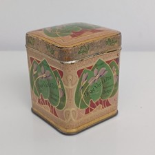 Scatola di latta Metalgraf Milano per Profumerie Sirio - epoca Liberty anni 1920