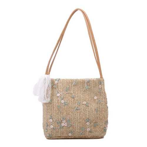 Donna paglia borsa spalla - donna,