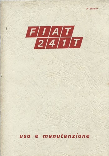 Fiat 241 camioncino - , uso