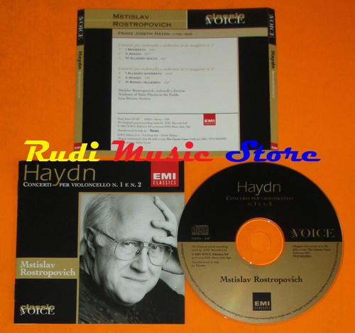 Haydn conceri violoncello - conceri, 1