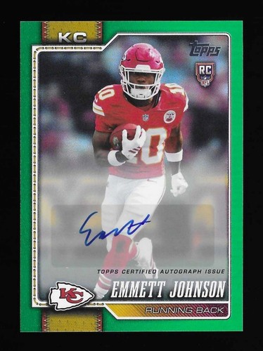 Autografo emmett johnson - emmett,