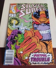 Silver Surfer #44 1°Apparizione Del Guanto Dell'infinito Marvel Comics Usa 1990