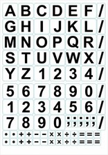 Adesivi Lettere 2 Cm Altezza