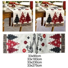 Runner Da Tavola Natalizio, Decorazioni per La Tavola Da Pranzo, Tovaglia