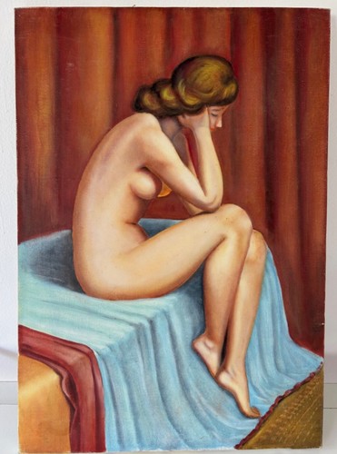 Dipinto olio tela quadro - olio,