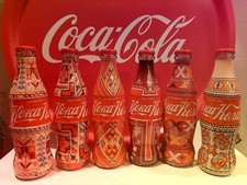 Coca Cola Set 6 Bottiglie Bottles Bulgaria