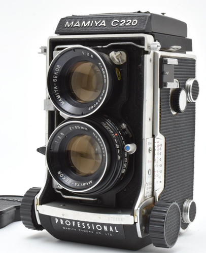 Blue dot exc mamiya c220 - dot,