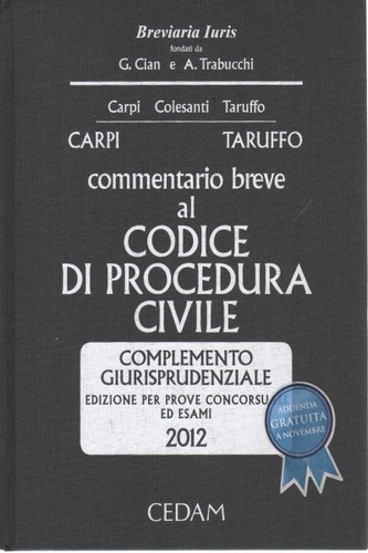 Commentario breve codice di - commentario,