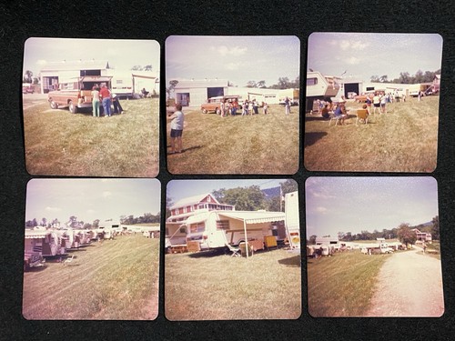 Camping trailer park - rv,