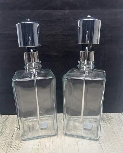 Set bottiglie decanter vetro - set, 2