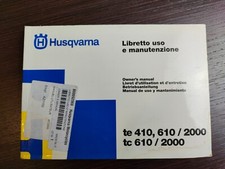 Libretto Uso E Manutenzione