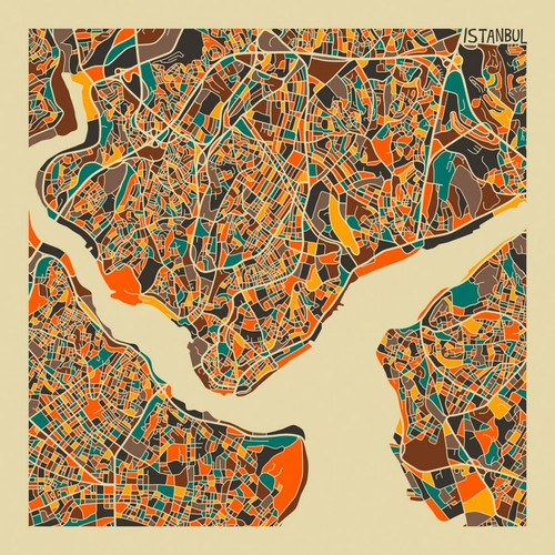 Istanbul jazzberry mappa - istanbul,