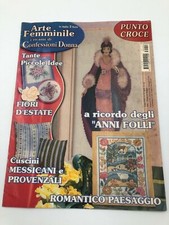 Arte femminile i ricami  n.53 anno 2003 Cuscini messicani e provenzali