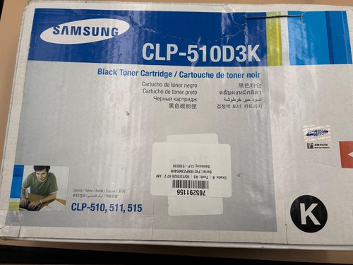 Genuine samsung clp 510d3k - genuine, clp-510d3k