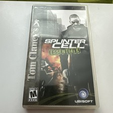 Tom Clancy's Splinter Cell Essentials Sony PSP 2006 completo testato CIB Ubisoft