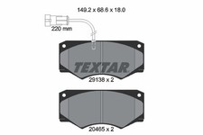 Textar 2913801 Kit pastiglie