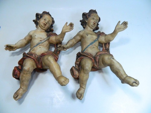 Coppia putti barocchi in - di,