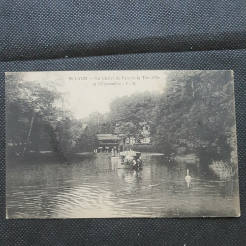 Carte postale ancienne lyon - carte, le