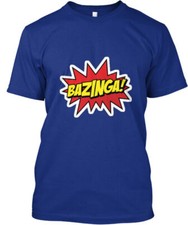 T-shirt Bazinga Bazinga Limited made in USA taglia dalla S alla 5XL