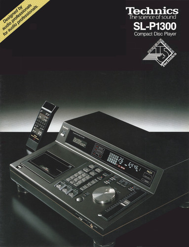 Technics p1300 cd - technics,