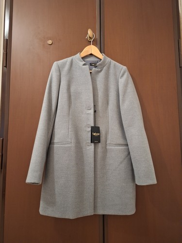 Cappotto grigio talco - grigio,