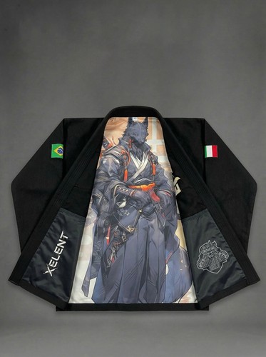 Kimono nero bjj brazilian - nero, gi