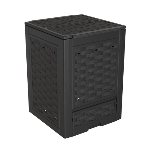 Composter rattan antracite - composter,