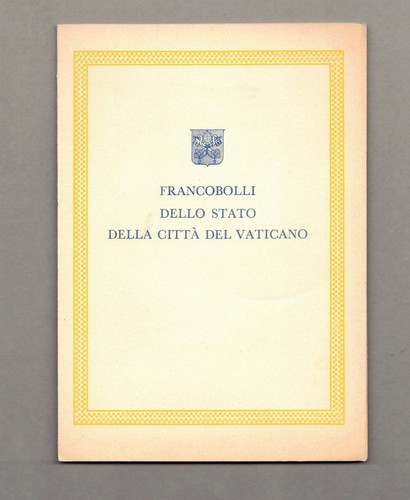 Vaticano 1964 folder 1 - folder, 1°