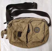 Kipling Rare Vintage 90s Large Black Backpack Rucksack Bag Zaino Tracolla