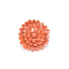 Spilla vintage corallo - spilla,