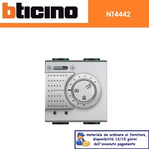 Termostato con commutatore - con,