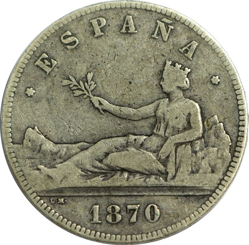 Espagne monnaie pesetas - monnaie, 5