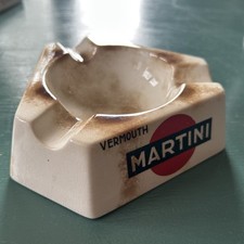 Posacenere Pubblicitario Vermouth Martini Ceramica Richard Ginori Anni 50
