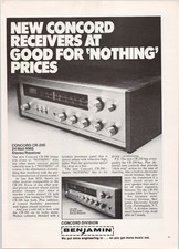 Benjamin Concord CR-200 Stereo