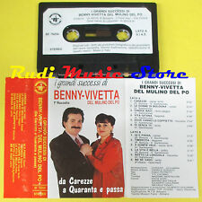 MC BENNY VIVETTA DEL MULINO DEL PO I grandi successi 1 raccolta no cd lp dvd vhs