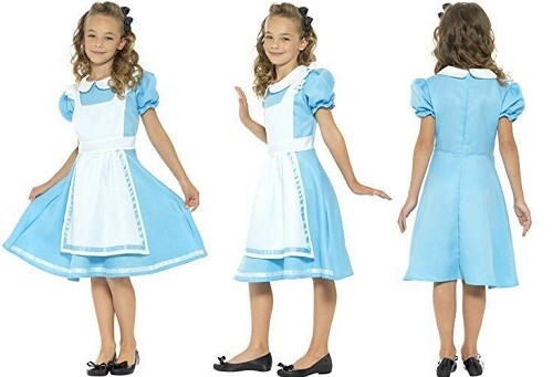 Costume bambina alice nel - bambina,