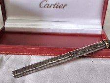 Penna Must de Cartier Vendome stilografica Argento exclusive box trinity band