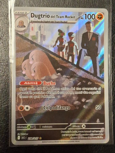 Carta pokemon dugtrio - dugtrio, team