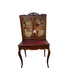 ANTICO SCRITTOIO  VETRINA MOBILETTO