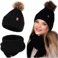 Set invernale da donna sciarpa