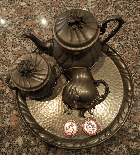Servizio caffe in peltro - da,