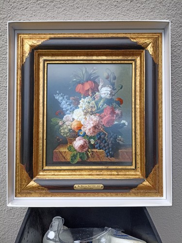 Piatto quadro porcellana